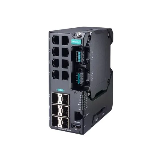 MOXA EDS-G4014-6QGS-LV Managed Ethernet Switch