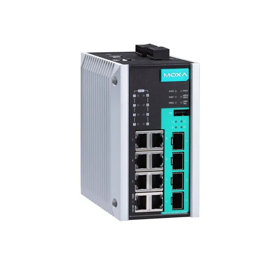 MOXA EDS-G512E-8PoE-4GSFP-T Managed Ethernet Switch