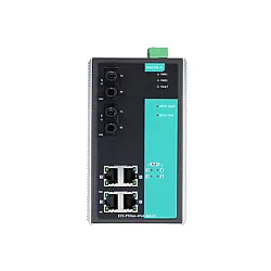 MOXA EDS-P506A-4PoE-MM-ST-T Managed Ethernet Switch