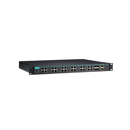MOXA ICS-G7526A-8GSFP-4GTXSFP-2XG-HV-HV Rackmount Ethernet Switch