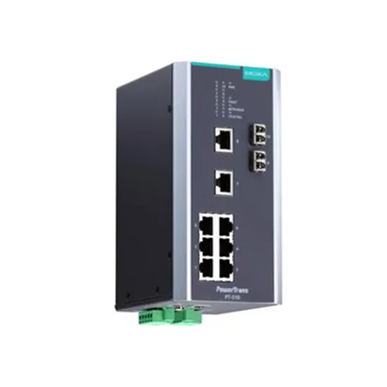 MOXA PT-510-MM-LC-HV Managed Ethernet Switch