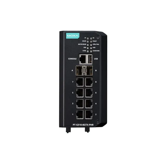 MOXA PT-G510-8GTX-PHR-HV-CT Managed Ethernet Switch