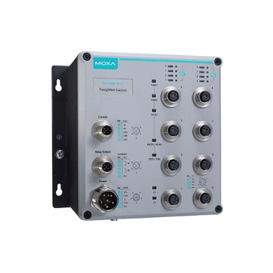 MOXA TN-5508A-8PoE-WV-T Managed Ethernet Switch