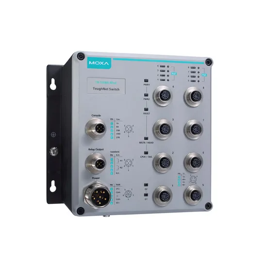 MOXA TN-5510A-8PoE-2GTXBP-WV-T Managed Ethernet Switch