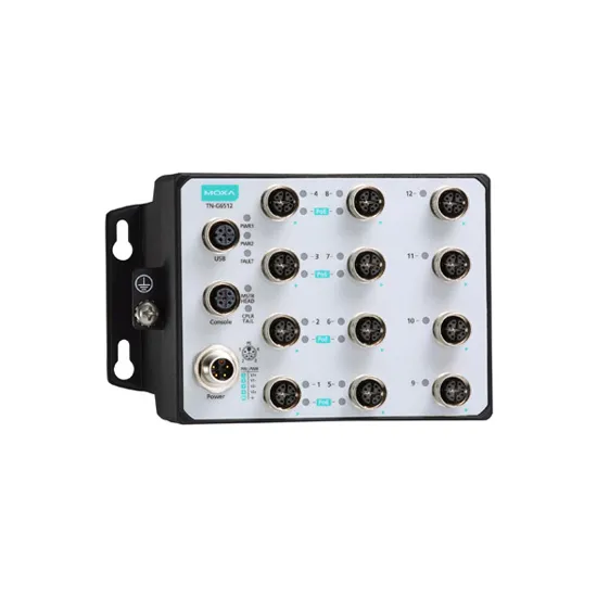 MOXA TN-G6512-8GPoE-WV-CT-T Managed Ethernet Switch