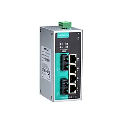 MOXA EDS-P206A-4PoE-SS-SC Unmanaged Ethernet Switch