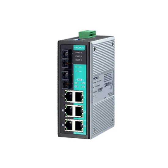 MOXA EDS-P308-SS-SC Unmanaged Ethernet Switch