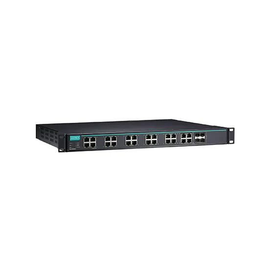 MOXA IKS-G6524A-20GSFP-4GTXSFP-HV-HV-T Rackmount Ethernet Switch