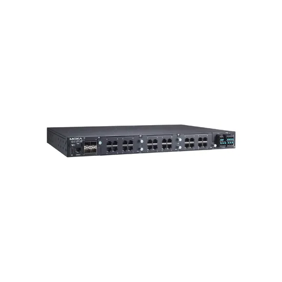 MOXA RKS-G4028-L3-PoE-4GS-LV-T Rackmount Ethernet Switch