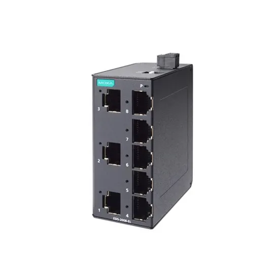 MOXA EDS-2008-EL-T Unmanaged Ethernet Switch