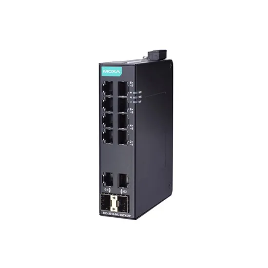 MOXA EDS-2010-ML-2GTXSFP Unmanaged Ethernet Switch