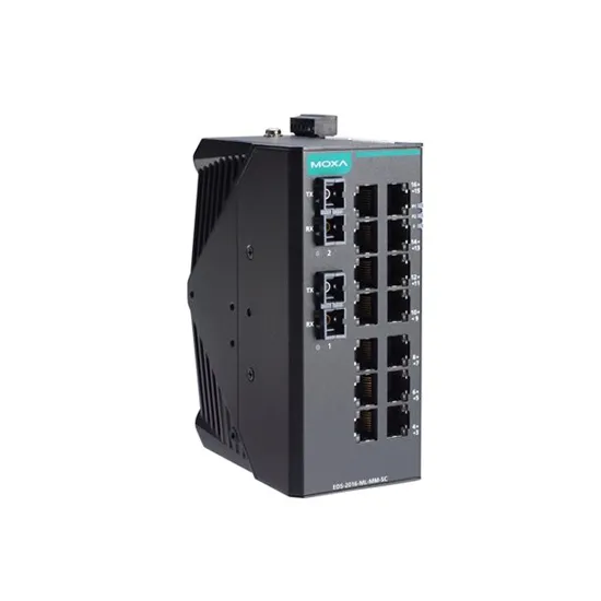 MOXA EDS-2016-ML-MM-SC Unmanaged Ethernet Switch