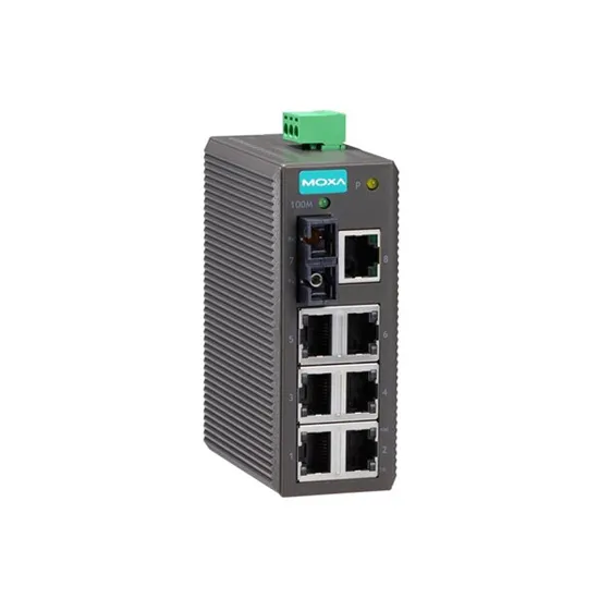 MOXA EDS-208-M-SC Unmanaged Ethernet Switch