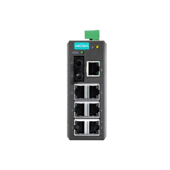 MOXA EDS-208-M-SC Unmanaged Ethernet Switch