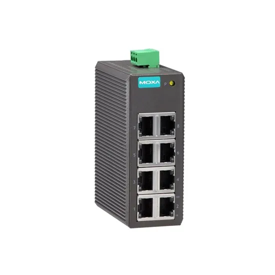 MOXA EDS-208 Unmanaged Ethernet Switch