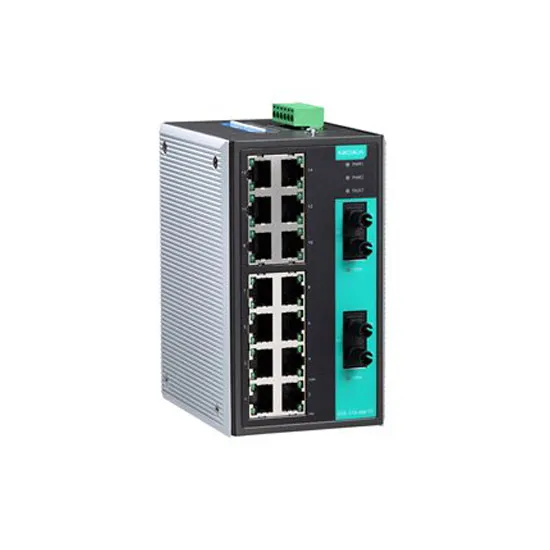 MOXA EDS-316-MM-ST-T Unmanaged Ethernet Switch