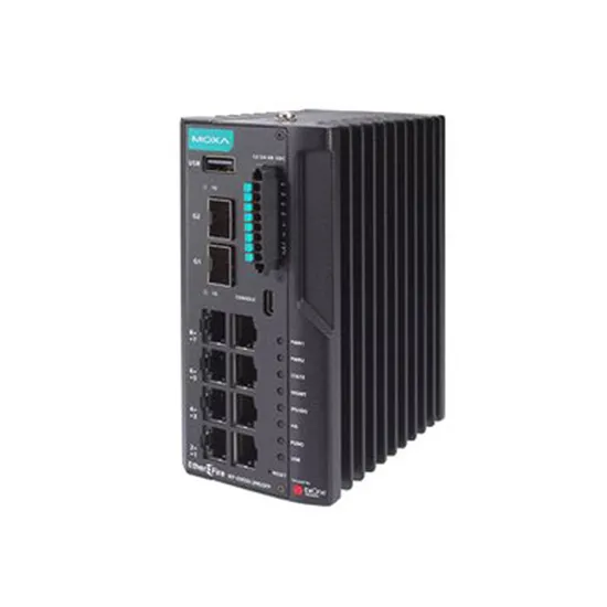 MOXA IEF-G9010-2MGSFP-Pro Industrial IPS Firewall