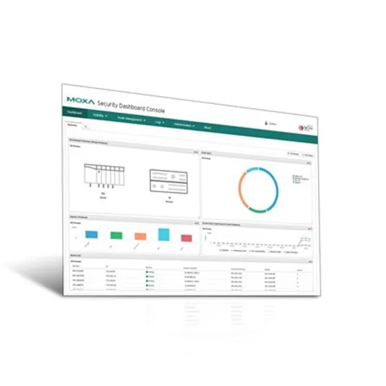 MOXA SDC-100-3Y Industrial Network Security Management Software
