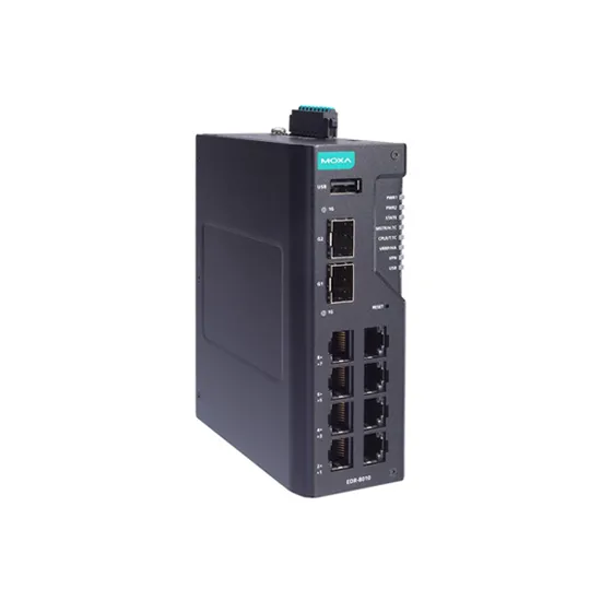 MOXA EDR-8010-VPN-2GSFP-CT-T Multiport Industrial Secure Router