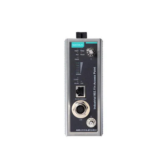 MOXA AWK-3131A-M12-RCC-JP Wireless AP/Client