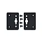 ROBUSTEL S051007 Wall Mounting Kit with 2 Plates Countersunk Screw