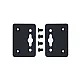 ROBUSTEL S051007 Wall Mounting Kit with 2 Plates Countersunk Screw