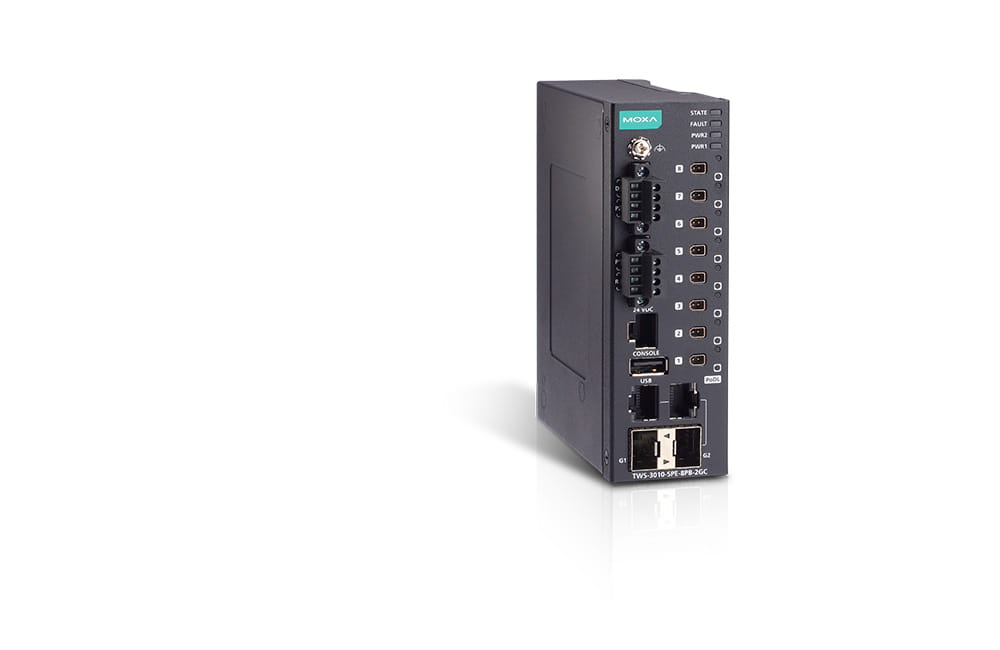 Moxa TWS-3010-SPE Series Single Pair Ethernet Switch